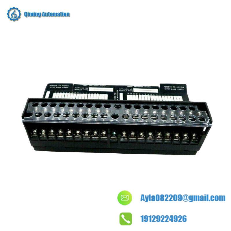 GE IC670CHS001E I/O Base, Barrier Style