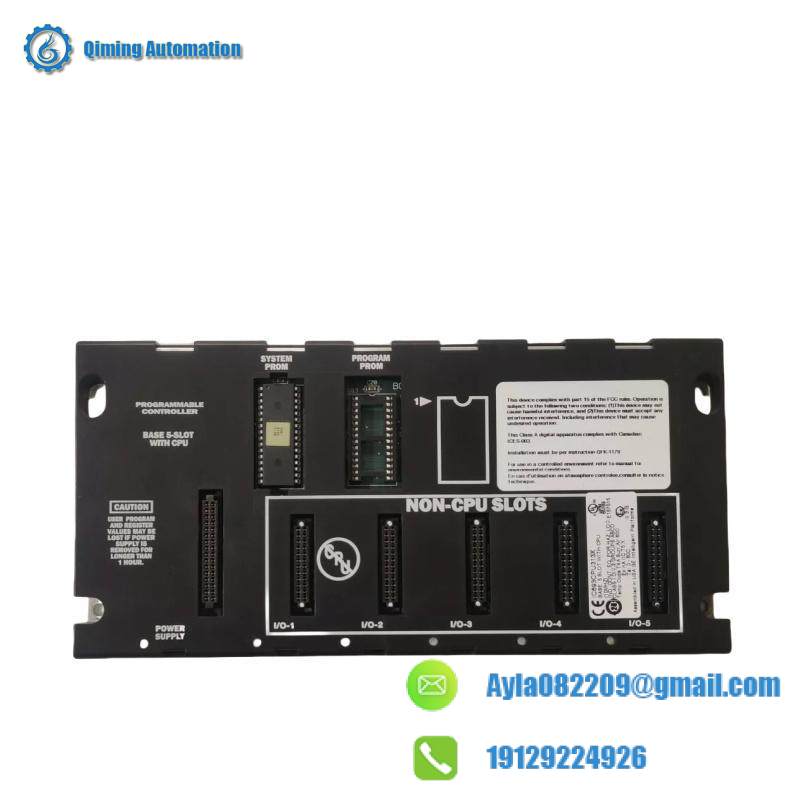 GE IC693CPU313X 05 Slot CPU Chassis