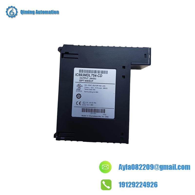 GE Fanuc IC693MDL754 ESCP positive logic output module