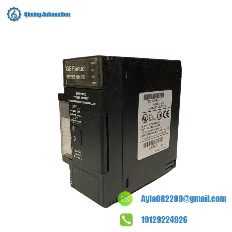 GE IC693PWR321Y standard power supply module
