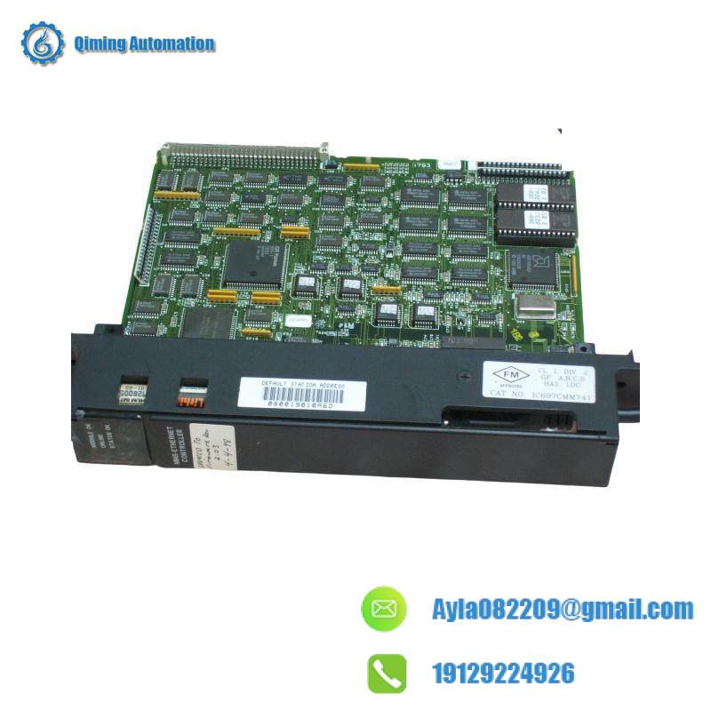 GE Fanuc IC697CMM741 ETHERNET CONTROLLER MODULE