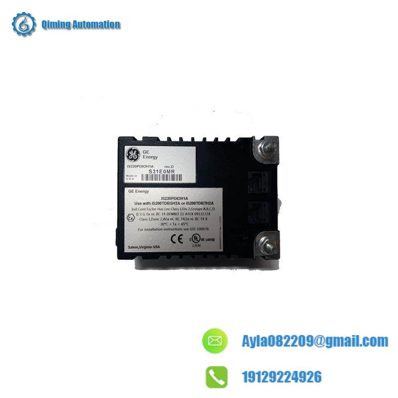 GE IS220PDIOH1A, REV D Boards & Turbine Control