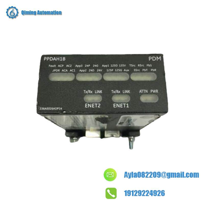 GE IS220PPDAH1B I/O PACK PDM DIAG