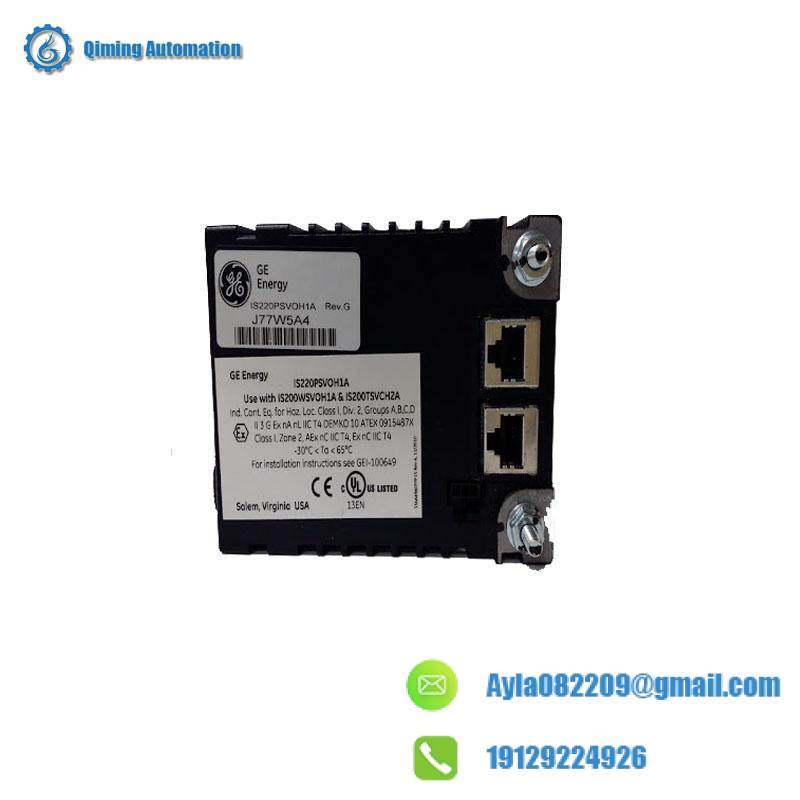 GE IS220PSVOH1A (NO REV) Boards & Turbine Control