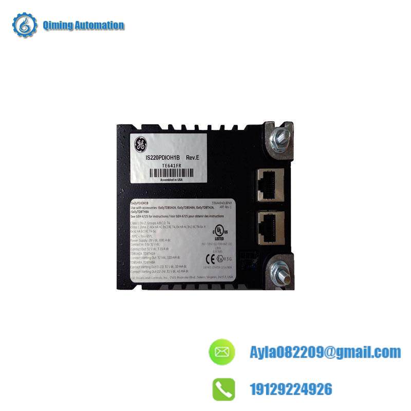 GE IS220PSVOH1A,REV E Boards & Turbine Control