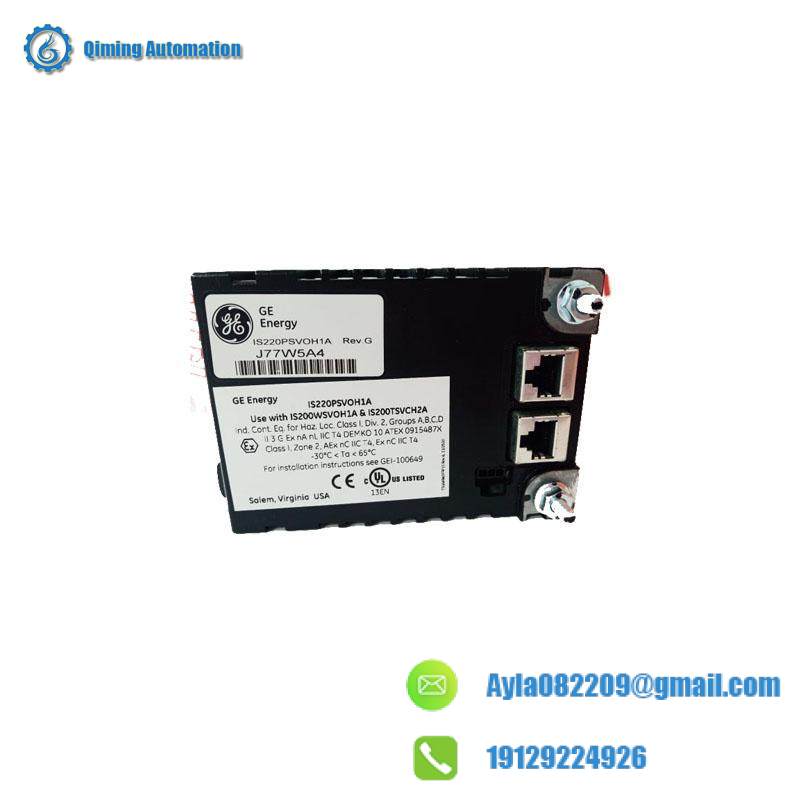GE IS220PSVOH1A,REV F Boards & Turbine Control