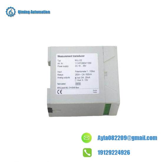 KFG LEVEL MUL-D2 Messumformer Transducer