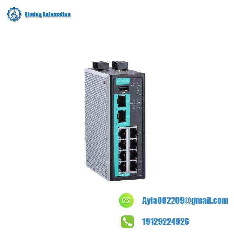 MOXA EDR-810-2GSFP Industrial Secure Router Switch