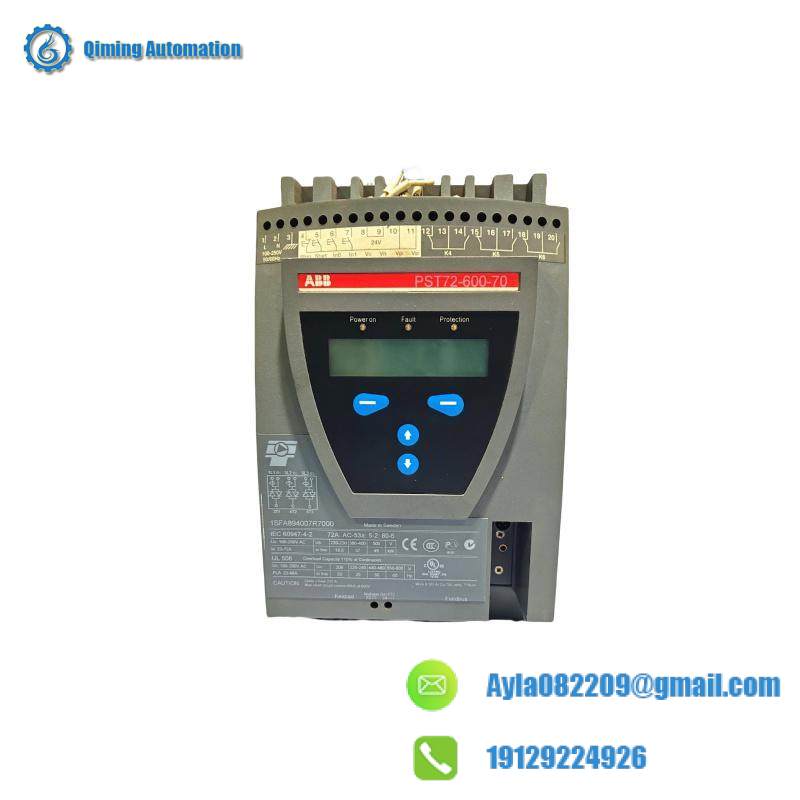 ABB PST72-600-70 1SFA894007R7000 Soft starter