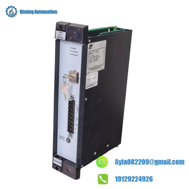 RELIANCE ELECTRO 45C321 AMP POWER SUPPLY