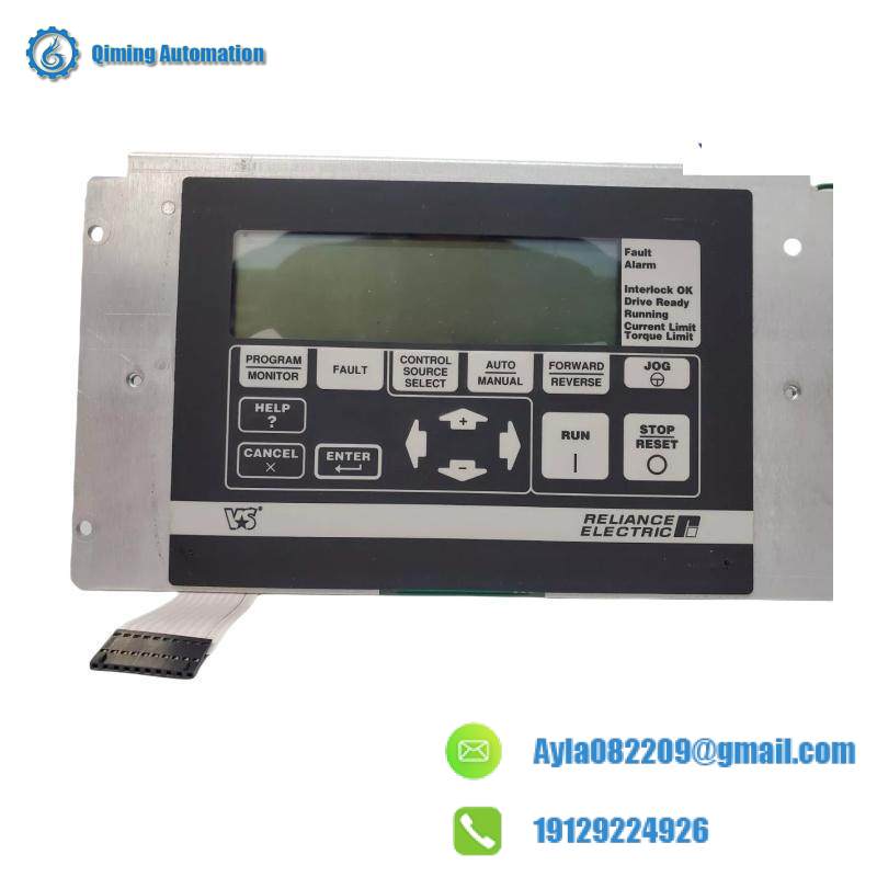 RELIANCE ELECTRO 802273-14R DC Drive Keypad Operator Interface