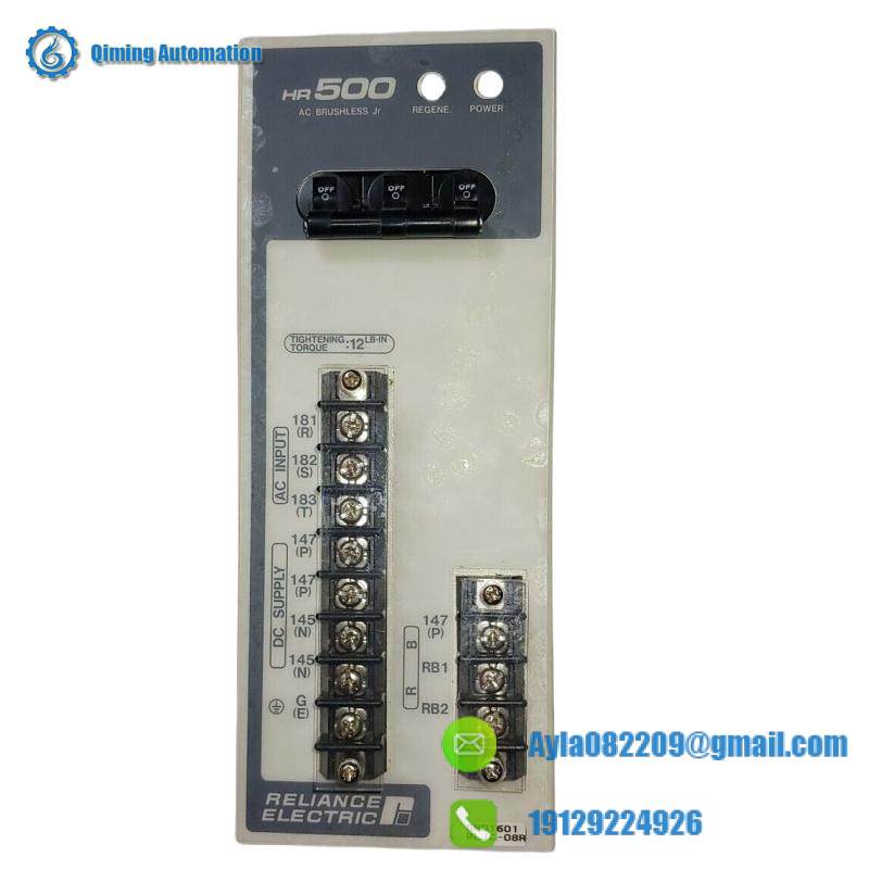 RELIANCE ELECTRO HR500 BLJC-08R 5RD1601 Servo Drive
