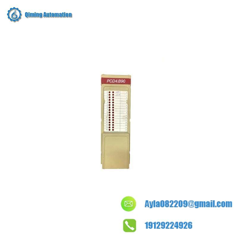 SAIA PCD4.B900 I/O MODULE 32PT 16IN 16OUT 24V