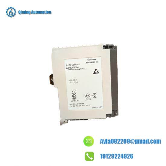 Schneider AS-BDAU-204 4 CHAN ANALOG OUTPUT
