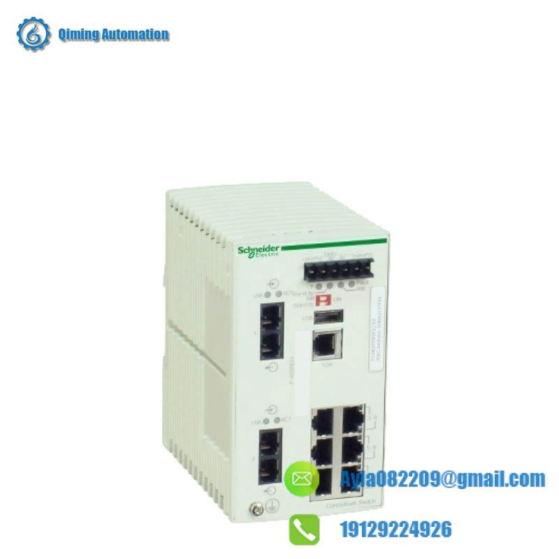 Schneider TCSESM083F2CU0 Switch, 8 Ports