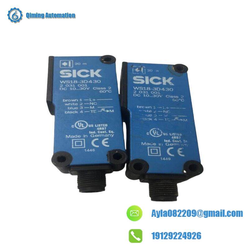 SICK WS18-3D430 sensor