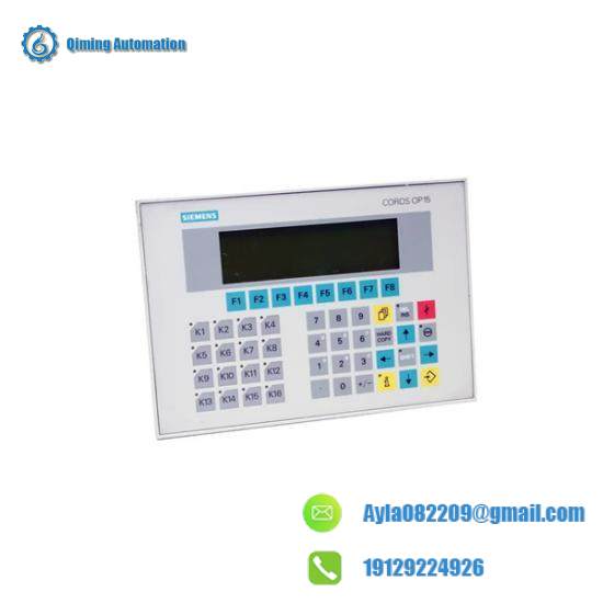 SIEMENS 6AV3515-1MA30 OP15/C1 Operator Panel