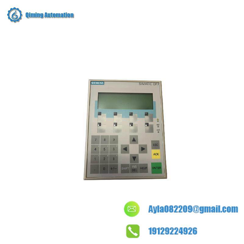 SIEMENS 6AV3607-1JC20-0AX1 OPERATOR INTERFACE
