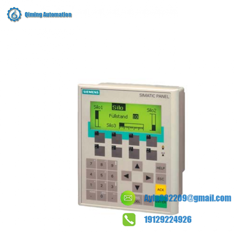 SIEMENS 6AV6641-0CA01-0AX1 OP77B LC-Display