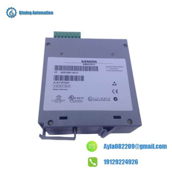 SIEMENS 6DD1681-0AJ1 SU 12 Converter