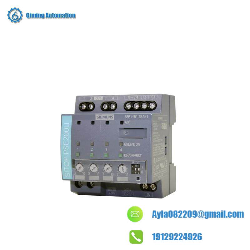 SIEMENS 6EP1961-2BA21 Selectivity Module