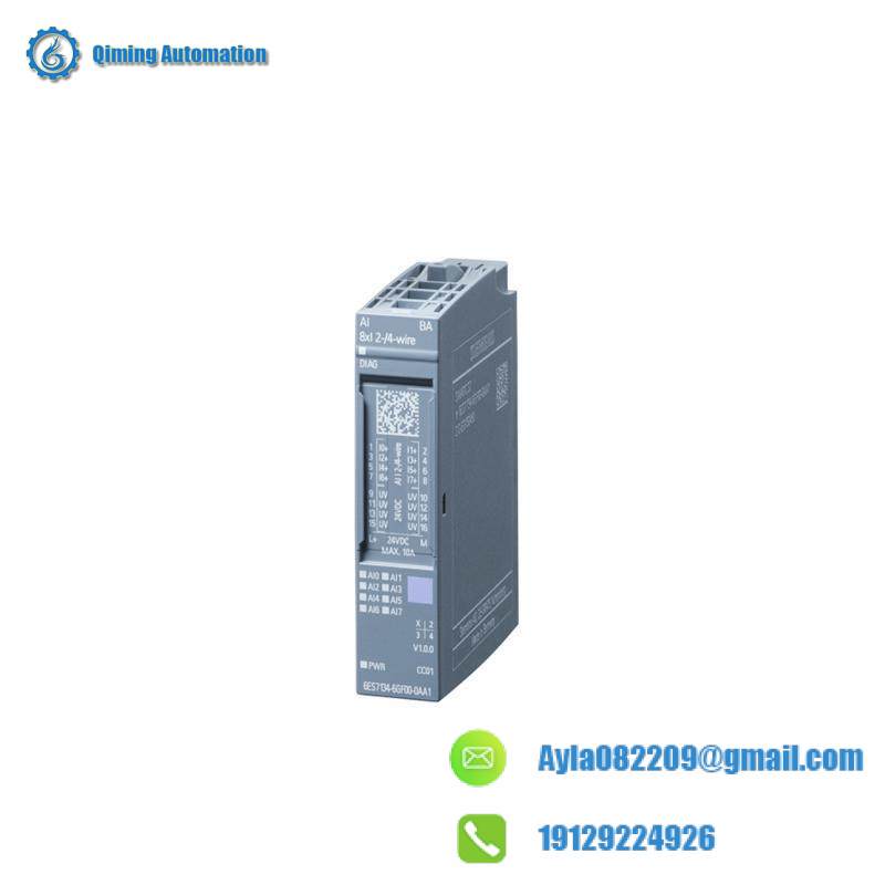 SIEMENS 6ES7134-6GF00-0AA1 ANALOG INPUT MODULE