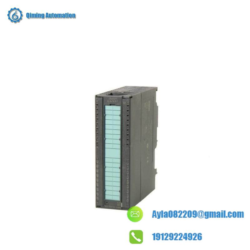 SIEMENS 6ES7331-7NF10-0AB0 S7-300, ANALOG INPUT SM 331