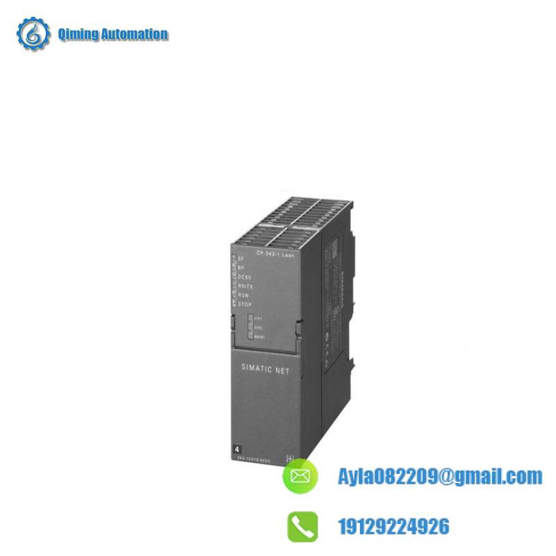 SIEMENS 6ES7343-1CX10-0XE0 CP 343-1 LEAN COMMUNICATION PROCESSOR