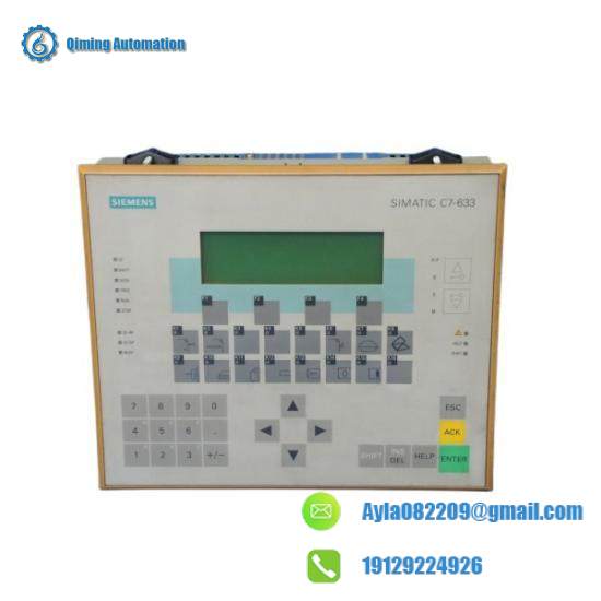 SIEMENS 6ES7633-2BF02-0AE3 C7-633DP Compact Display & Control Unit