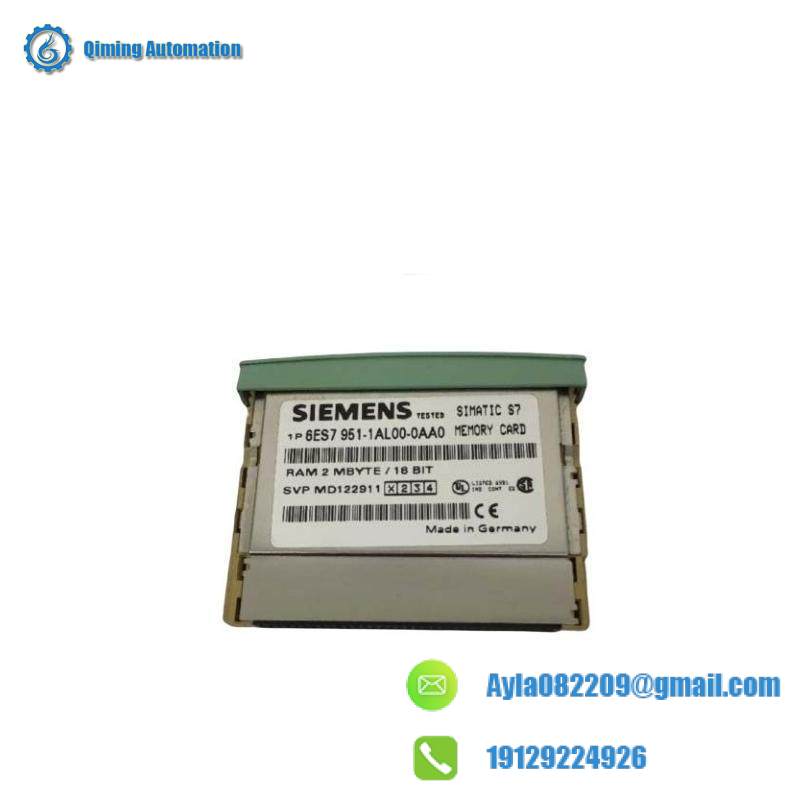 Siemens 6ES7951-1AL00-0AA0 Simatic S7 Ram Memory Card