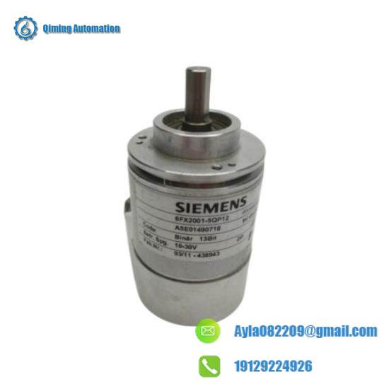 SIEMENS 6FX2001-5QP12 ENCODER ABS 13 BIT CLAMP