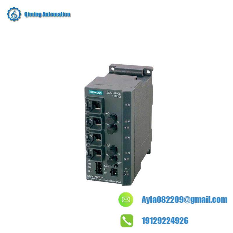 SIEMENS 6GK5204-2BB10-2AA3 managed IE switch