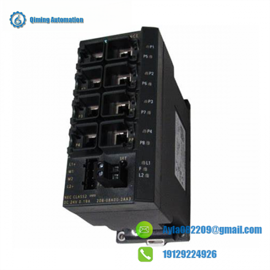 Siemens 6GK5208-0BA00-2AA3 managed IE switch