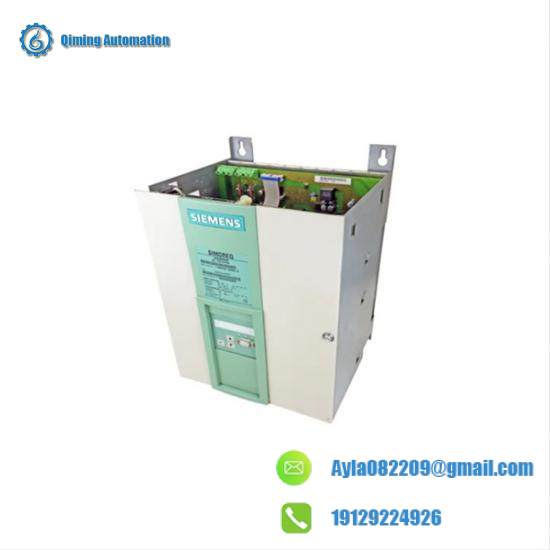 SIEMENS 6RA7018-6DV62-0-Z DC Master rectifier