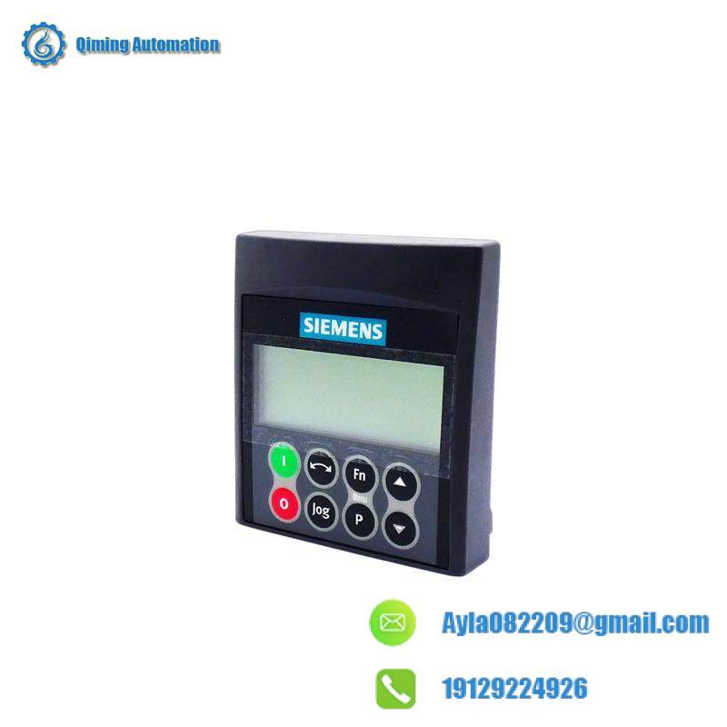 SIEMENS 6SE6400-0AP00-0AA1 OPERATOR INTERFACE