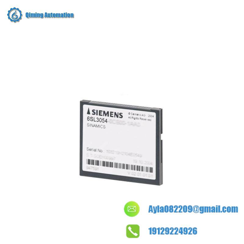 Siemens 6SL3054-0AA01-1AA0 SINAMICS S120 CompactFlash card