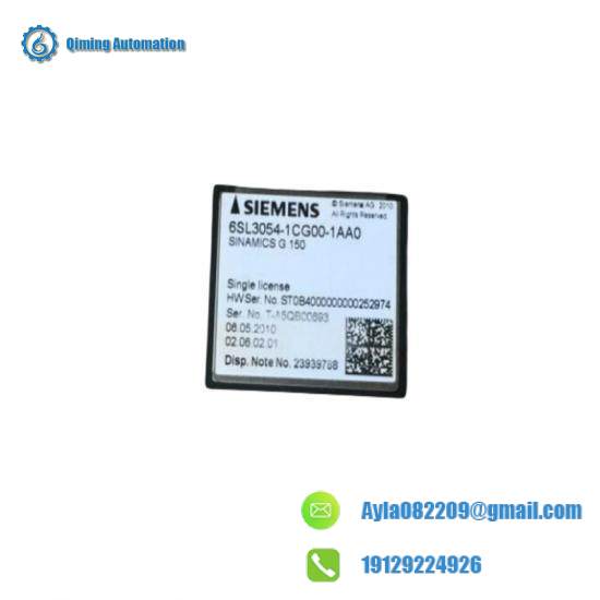 Siemens 6SL3 054-1CG00-1AA0 Compact Flash Card