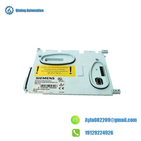 SIEMENS 6SL3 260-2TA00-0AA0 Backplane bus module