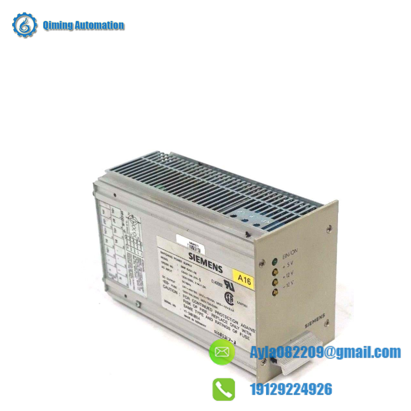 SIEMENS SMP-E431-A6 Power Supply Module
