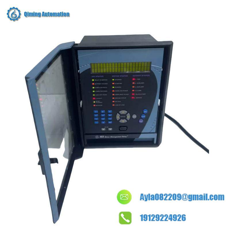 GE SR469-P5-HI-A20 Motor Relay module