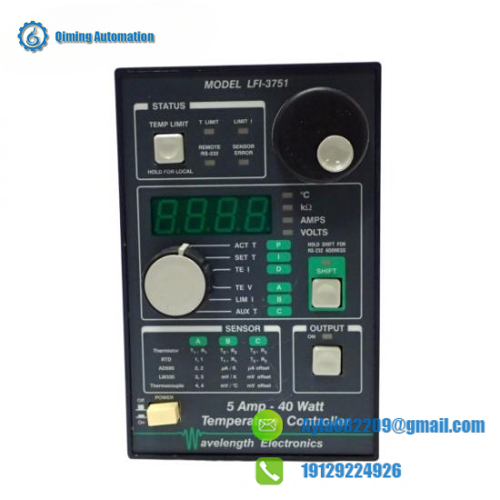 WAVELENGTH ELECTRONICS LFI-3751 TEMPERATURE CONTROLLER