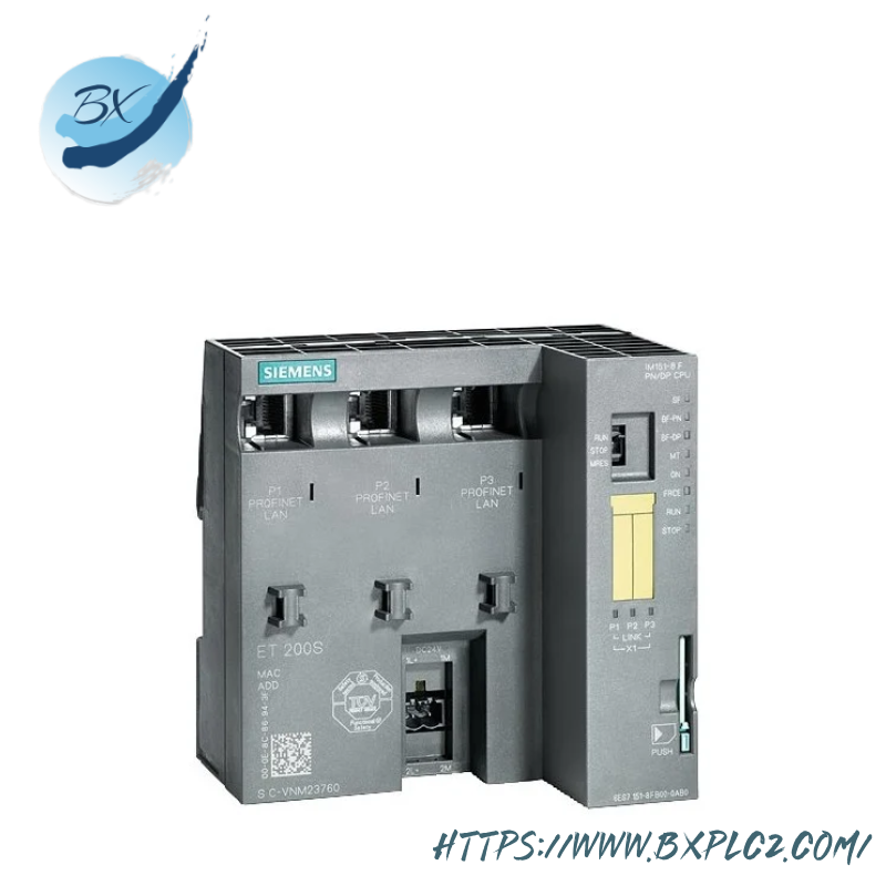 SIEMENS 6ES7151-8FB01-0AB0 ET 200S, IM151-8F PN/DP CPU