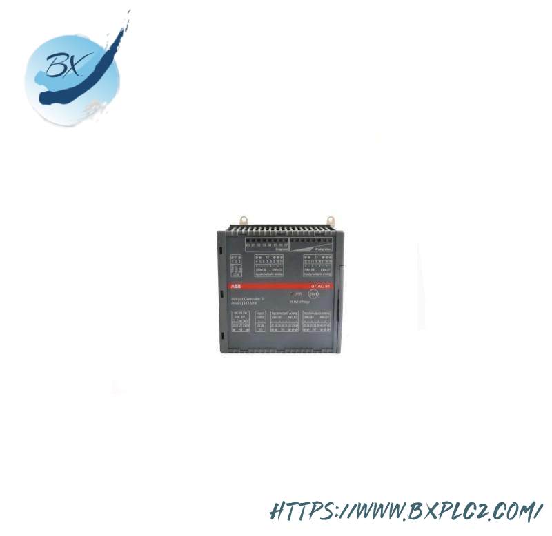 ABB 07AC91 12 GJR5252300R0101 ANALOG I/O UNIT