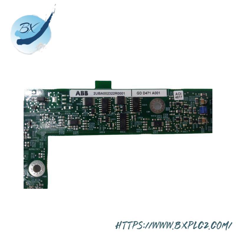 ABB 2UBA002322R0001 GDD471A001 MODULE