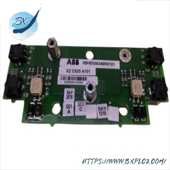 ABB 3BHE036346R0101 XZ C825 A101 Card