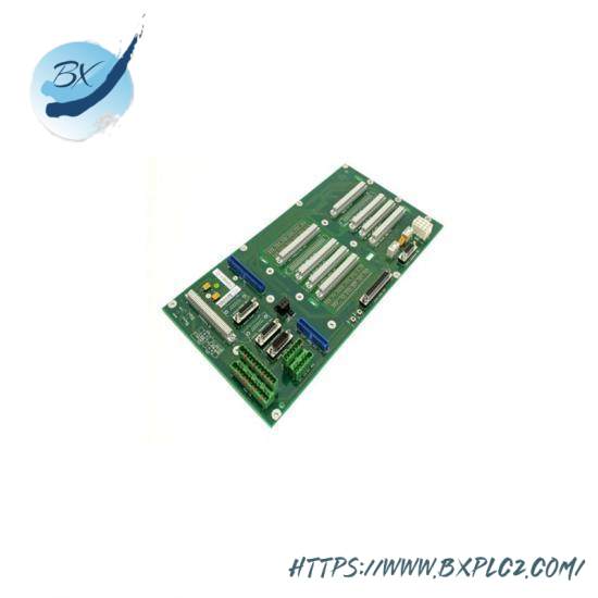 ABB 3HAB6372-001 ROBOT BACKPLANE SLOT RACK DSQC330