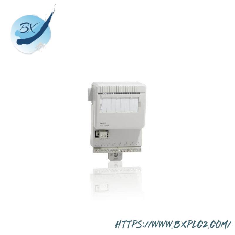 ABB AO801 3BSE020514R1 AO801 Analog output 8 ch