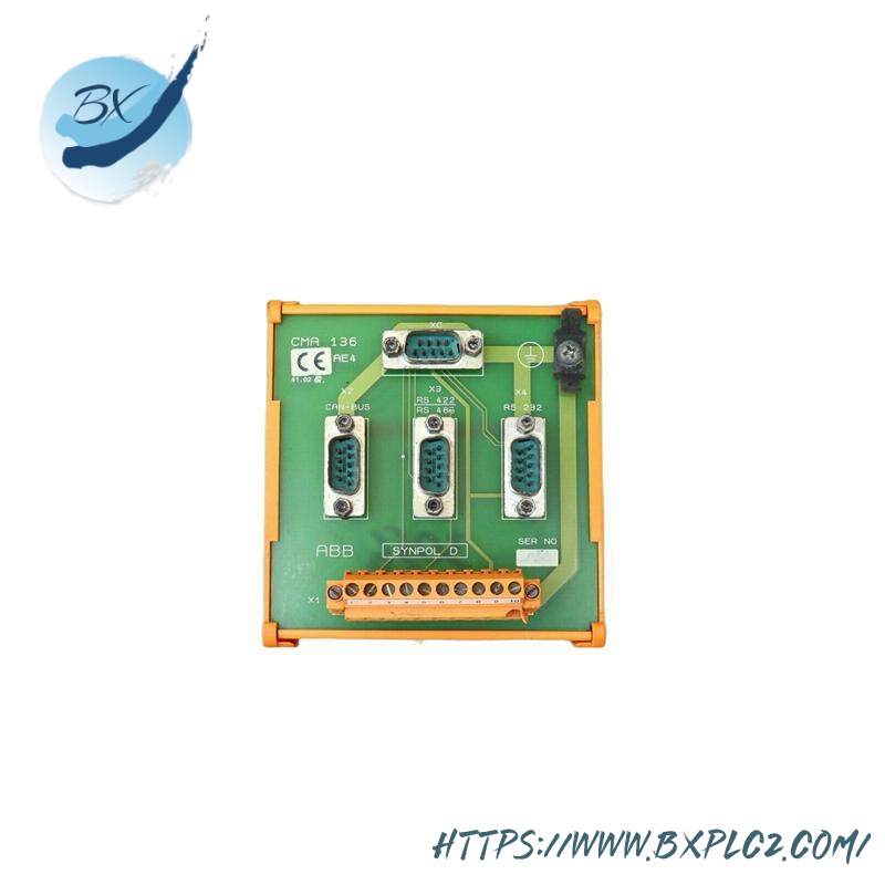 ABB CMA136 3DDE300416 Generator Relay Terminal Board