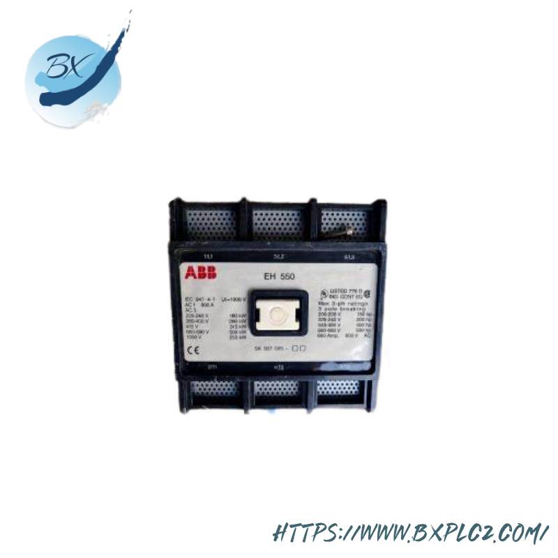 ABB EH550G 3P CONT.110VDC W/RECT.120V