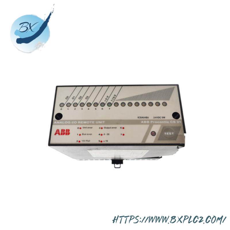 ABB ICSA04B5 ANALOG I/O REMOTE UNIT